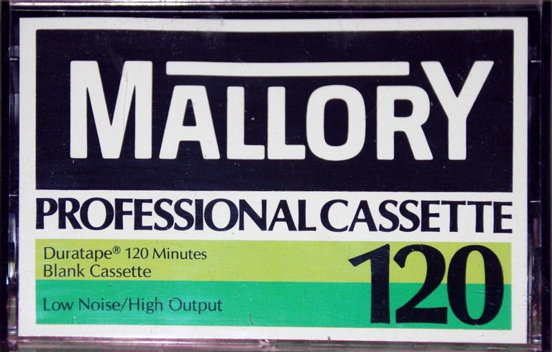 Compact Cassette: Unknown Mallory -  120