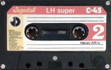 Compact Cassette Jugodisk LH super 45 Type I Normal Yugoslavia
