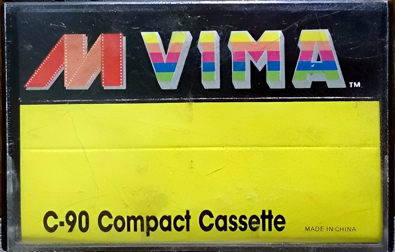 Compact Cassette Vima 90 Type I Normal China