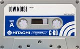 Compact Cassette Hitachi LN 60 Type I Normal 1973 Japan