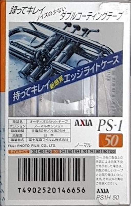 Compact Cassette: FUJI AXIA - PS-1 50