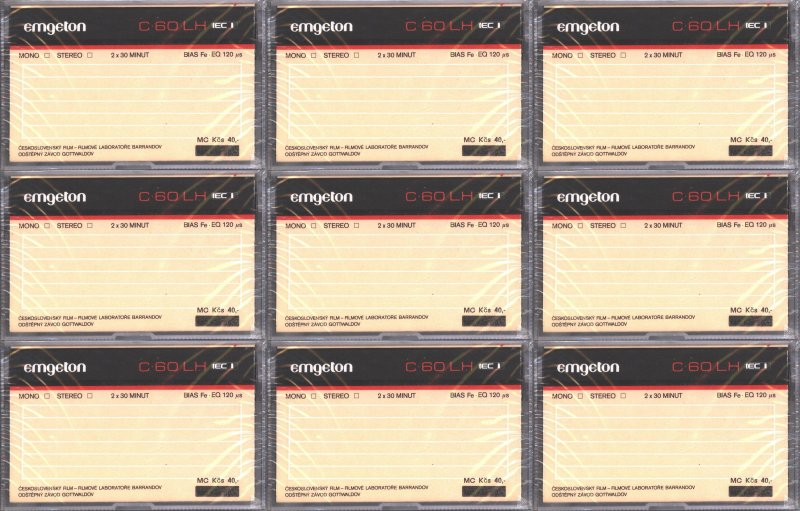 Compact Cassette:  Emgeton - LH 60