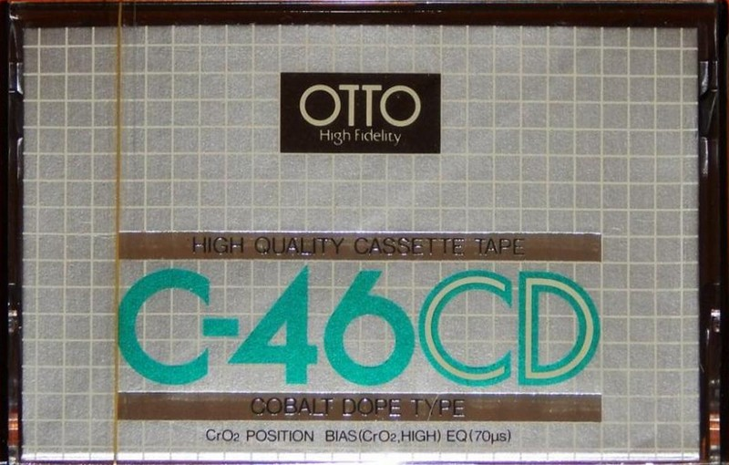 Compact Cassette Sanyo CD OTTO 46 Type II Chrome Japan