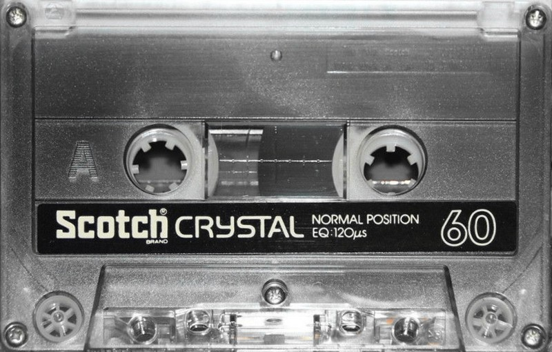 Compact Cassette Scotch Crystal 60 Type I Normal 1977 Japan