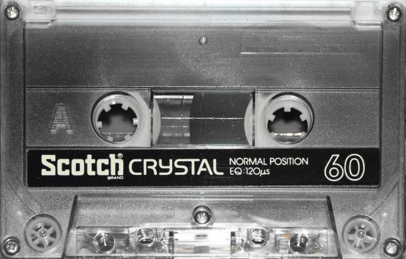 Compact Cassette: 3M Scotch - Crystal 60