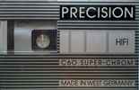 Compact Cassette Precision 60 Type II Chrome 1985 Germany
