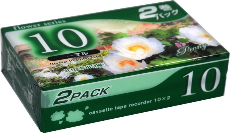 2 pack Daiso Flower series 10 "Peony" Type I Normal 2003 Japan