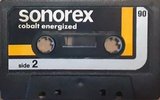 Compact Cassette Sonorex 90 "Cobalt Energized" Type I Normal 1984 Unknown Country