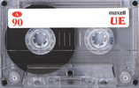 Compact Cassette Maxell UE 90 "UE-90" Type I Normal 2000 Worldwide