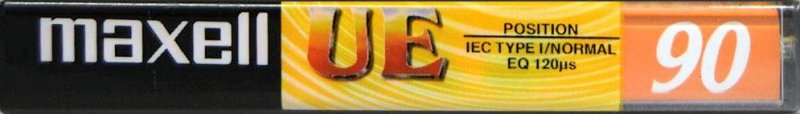 Compact Cassette Maxell UE 90 "UE-90" Type I Normal 2000 Worldwide