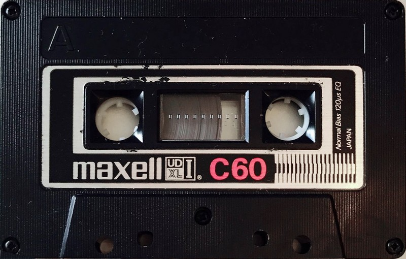 Compact Cassette Maxell UD XLI 60 Type I Normal 1977 Europe