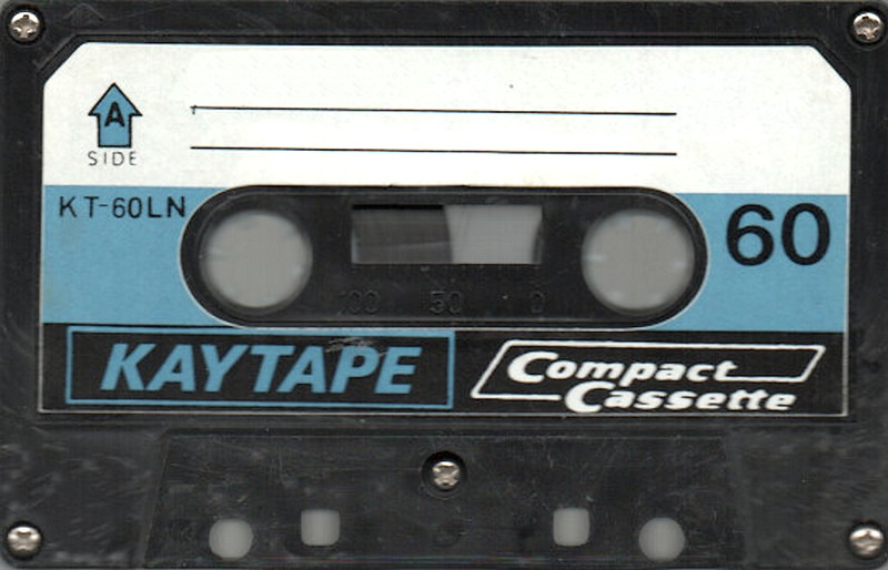 Compact Cassette Kaytape 60 "LN3" Type I Normal 1982 Hong Kong