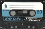 Compact Cassette Kaytape 60 "LN3" Type I Normal 1982 Hong Kong