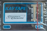 Compact Cassette Kaytape 60 "LN3" Type I Normal 1982 Hong Kong