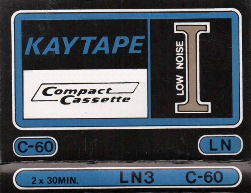 Compact Cassette: Unknown Kaytape -  60