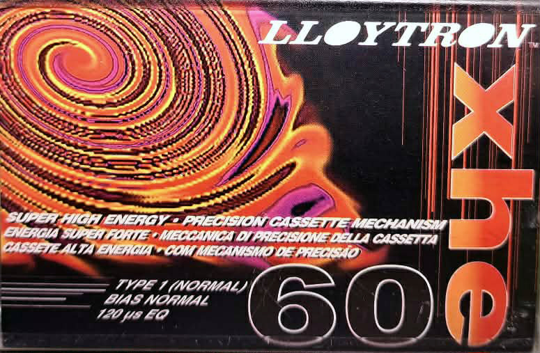 Compact Cassette Lloytron XHE 60 Type I Normal 1992 Europe