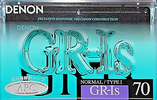 Compact Cassette Denon GR-Is 70 Type I Normal 1992 Japan