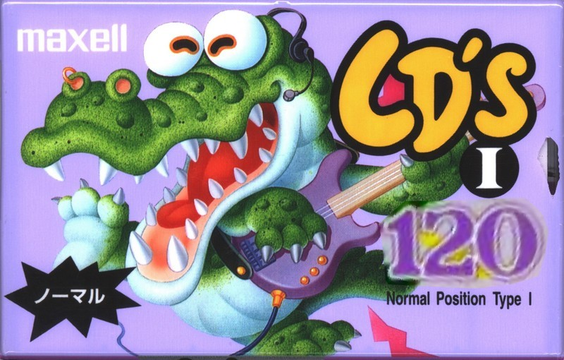 Compact Cassette Maxell CD`s I / CD`s 1 120 "CDS1-120J" Type I Normal 1995 Japan