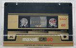 Compact Cassette Maxell XLII 60 Type II Chrome 1985 Europe