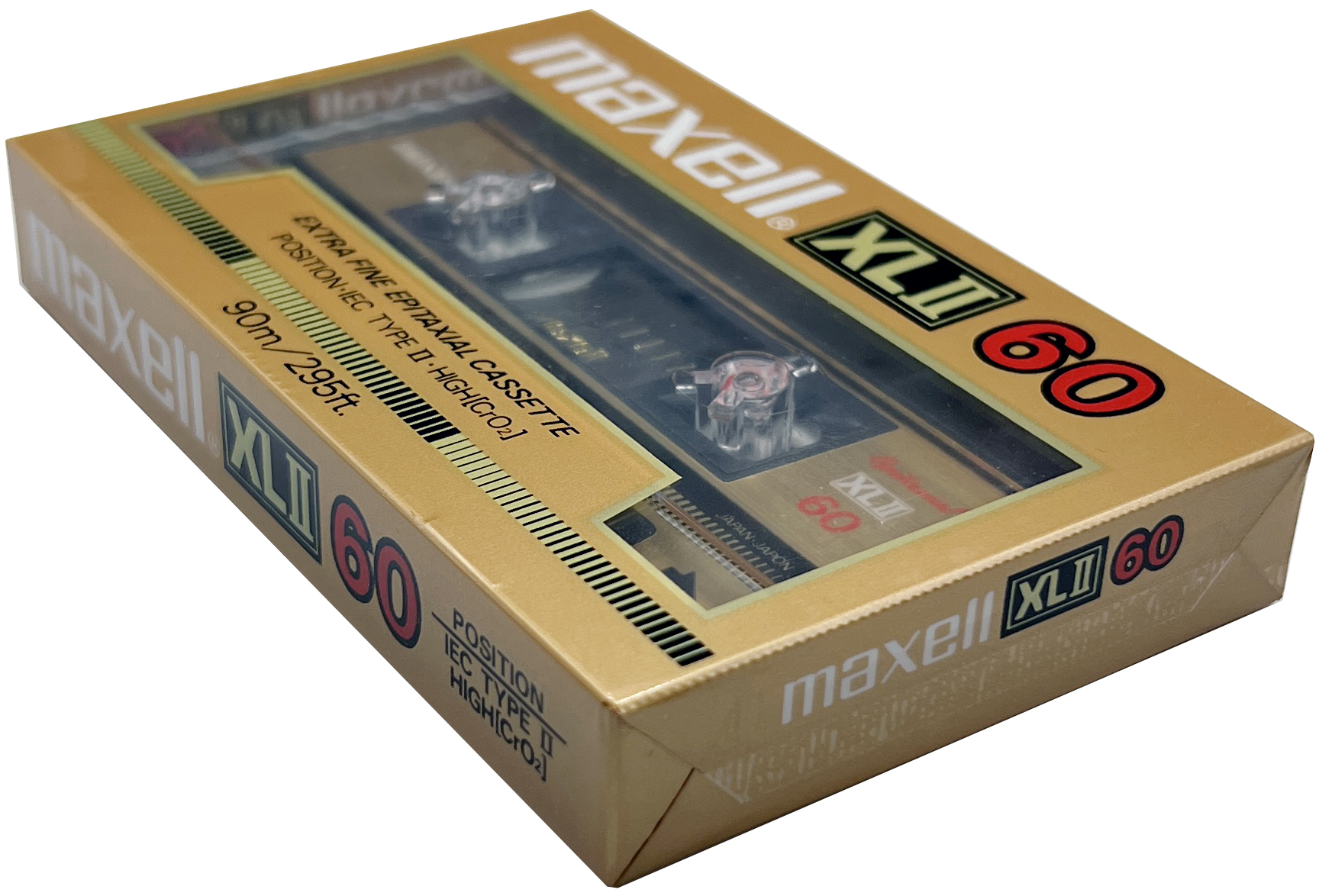 Compact Cassette Maxell XLII 60 Type II Chrome 1985 Europe