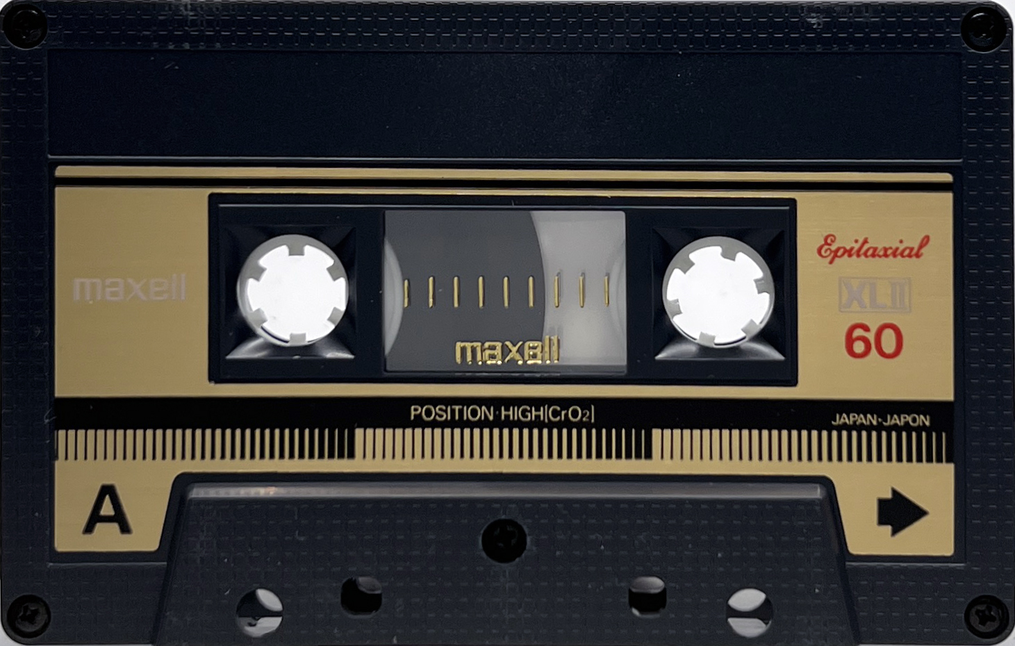 Compact Cassette Maxell XLII 60 Type II Chrome 1985 Europe