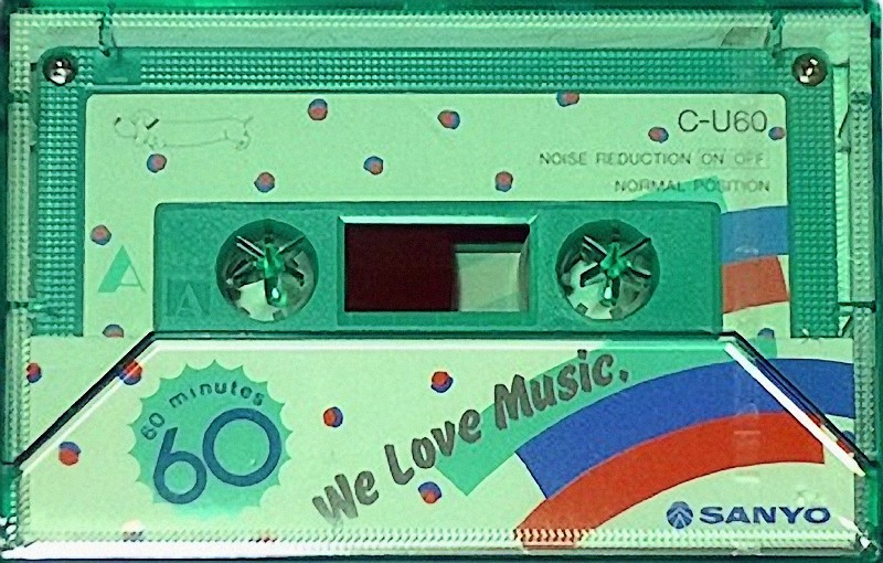 Compact Cassette:  Sanyo - We Love Music 60