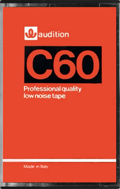Compact Cassette Audition 60 Type I Normal 1979 Italy