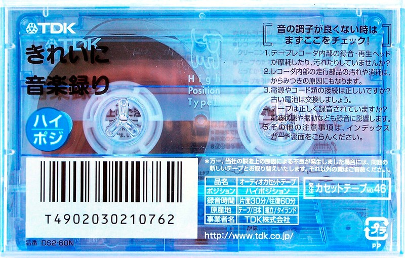 Compact Cassette: TDK  - Toys 60