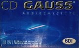 Compact Cassette Gauss CD 60 Type I Normal Latin America