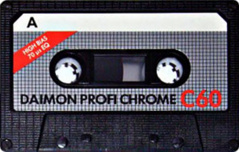 Compact Cassette Daimon Profi Chrome II 60 Type II Chrome 1982 Germany