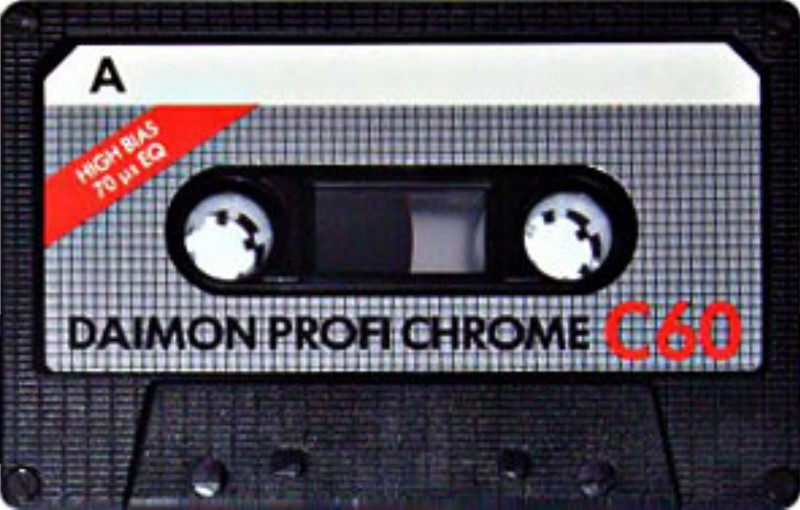 Compact Cassette:  Daimon - Profi Chrome II 60