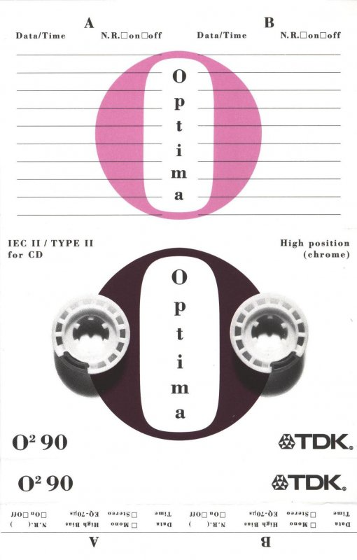 Compact Cassette: TDK  - Optima O2 90