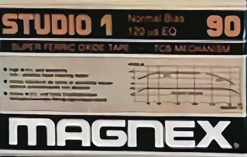 Compact Cassette:  Magnex - Studio 1 90