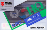 Compact Cassette Media Super HQ MM 60 Type I Normal 1992 Europe