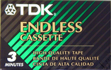 Compact Cassette TDK EC Endless 3 Endless Cassette 1995 North America