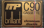 Compact Cassette ITP 90 "Brilliant" Type II Chrome Germany