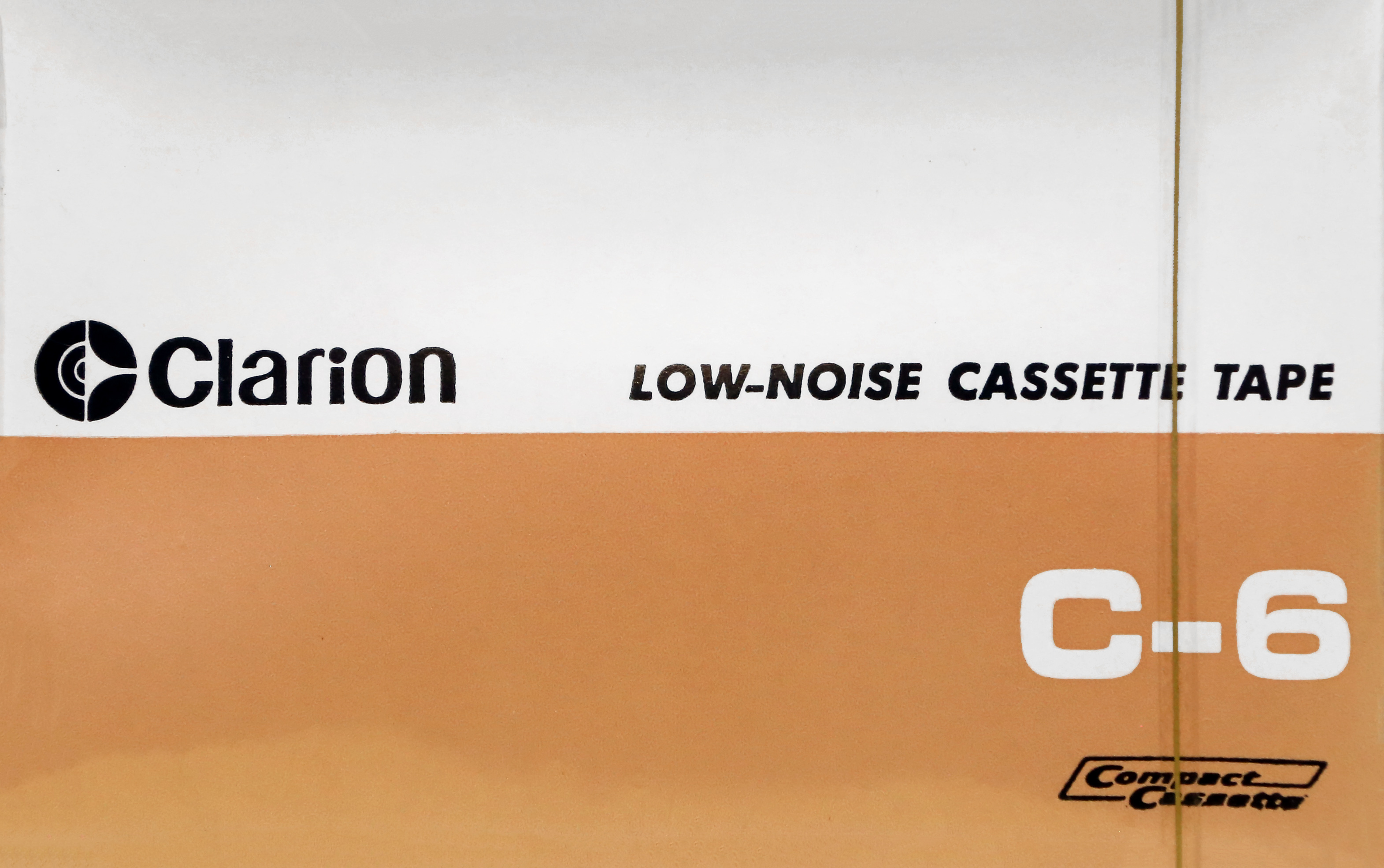 Compact Cassette Clarion 6 Type I Normal 1978 Japan