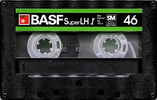 Compact Cassette BASF Super LH I 46 Type I Normal 1978 Japan