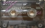 Compact Cassette TDK CDing 1 54 "CD1-54A" Type I Normal 1993 Japan