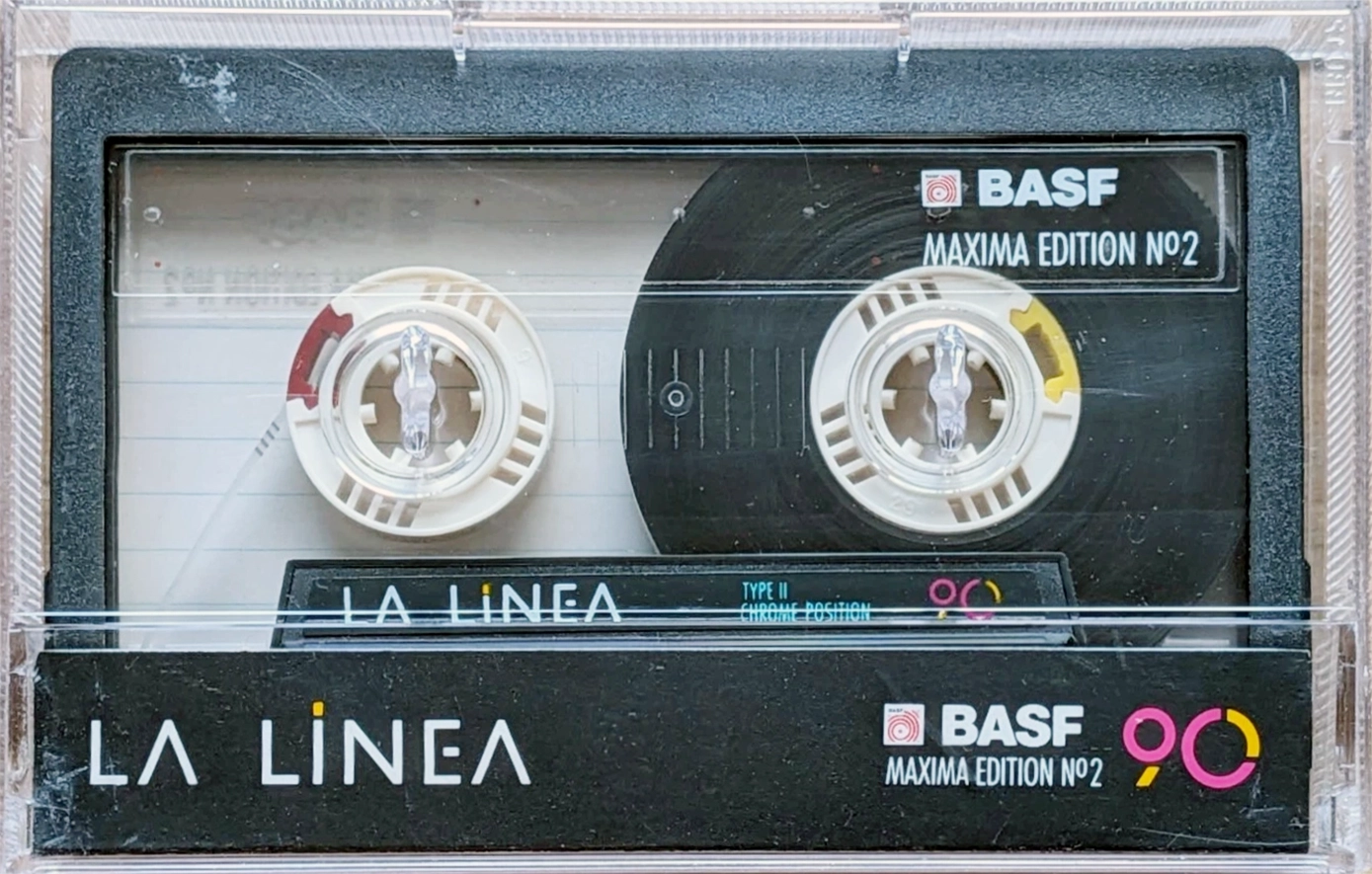 Compact Cassette BASF Chrome Maxima II 90 "Maxima Edition №2 La Linea" Type II Chrome 1991 Europe