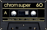 Compact Cassette Silver Sound Chrom Super 60 Type II Chrome 1987 Germany