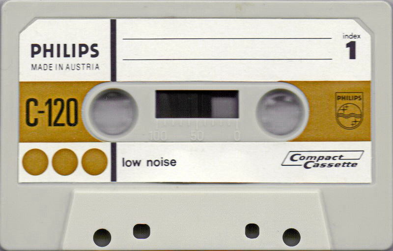 Compact Cassette: Philips  -  120