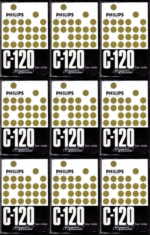 Compact Cassette: Philips  -  120