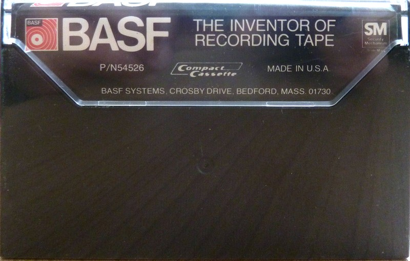 Compact Cassette: BASF  - Studio I 90