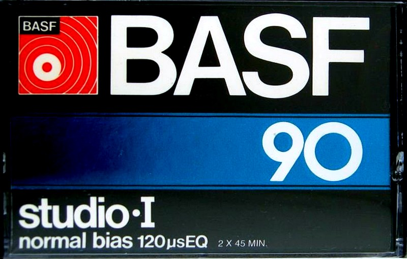 Compact Cassette: BASF  - Studio I 90