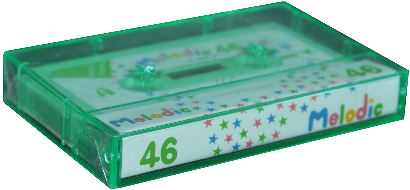 Compact Cassette Melodic 46 "Green" Type I Normal 1986 Japan