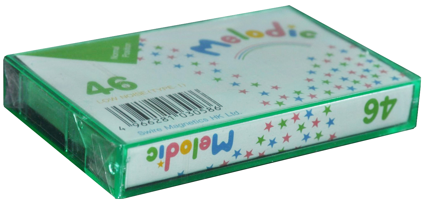 Compact Cassette Melodic 46 "Green" Type I Normal 1986 Japan