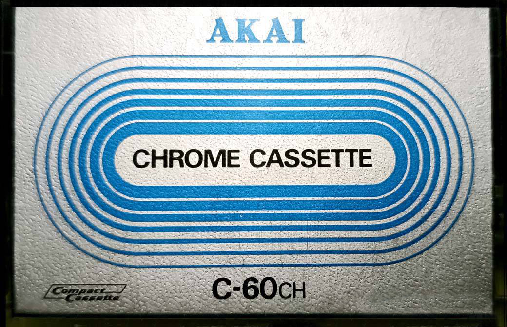 Compact Cassette Akai 60 "CH" Type II Chrome 1971 Europe