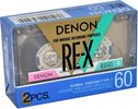 2 pack Denon RE-X 60 Type I Normal 1987 Japan