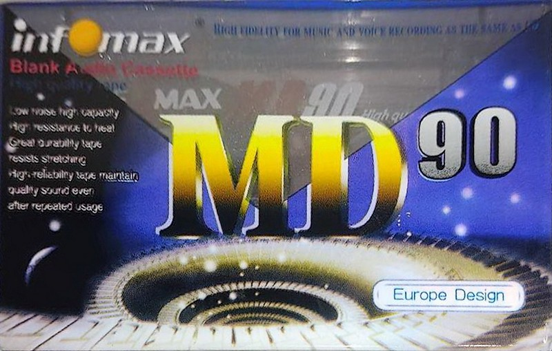 Compact Cassette Infomax 90 "MD" Type I Normal Iran
